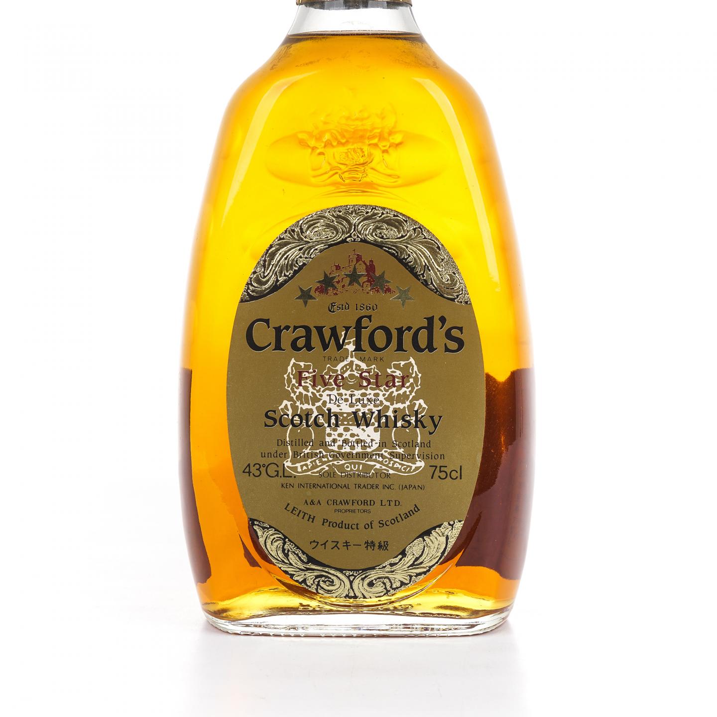 Crawford's 12年 Five Star 苏格兰调和 750ml