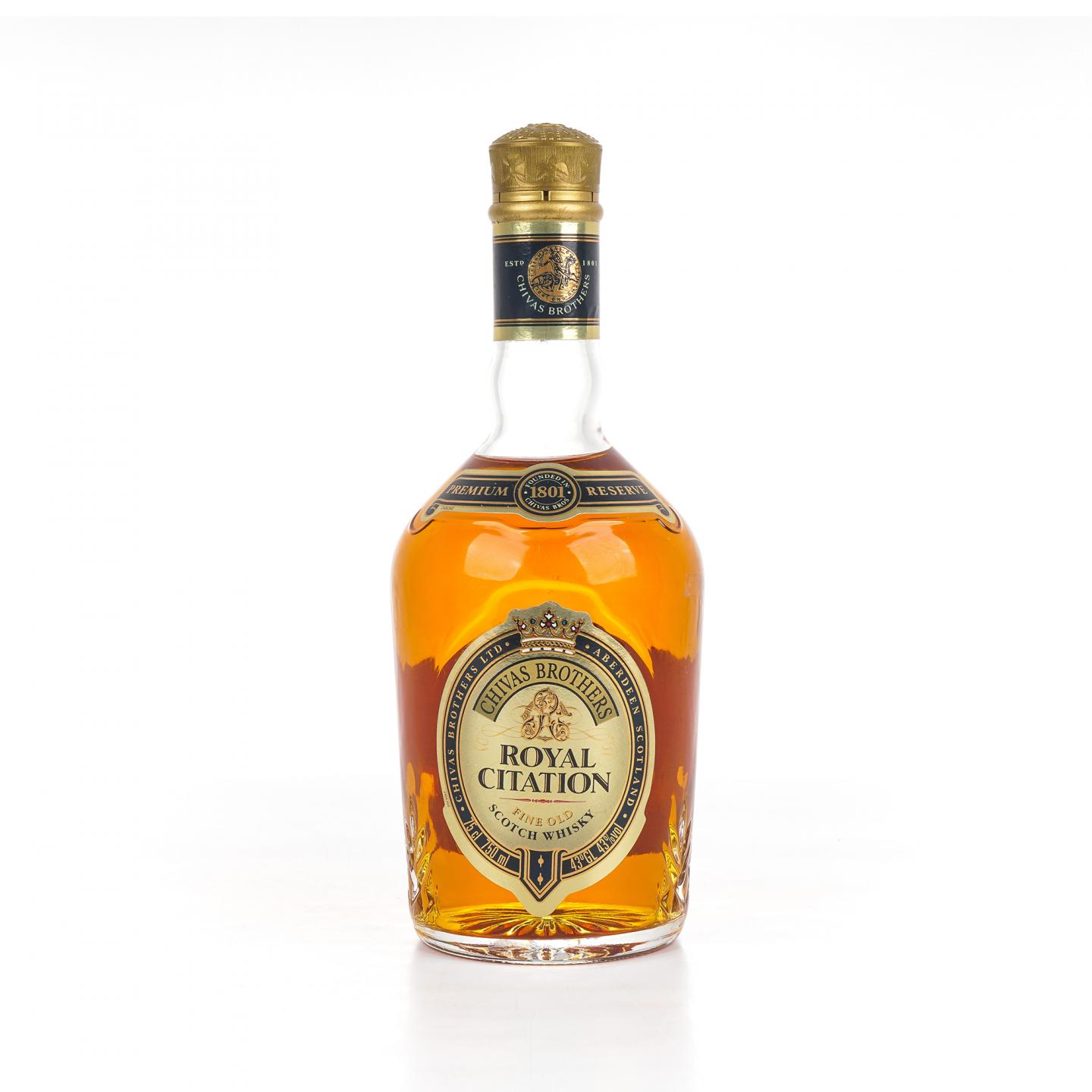 Royal Citation Fine Old 调和 Chivas Brothers出品 750ml