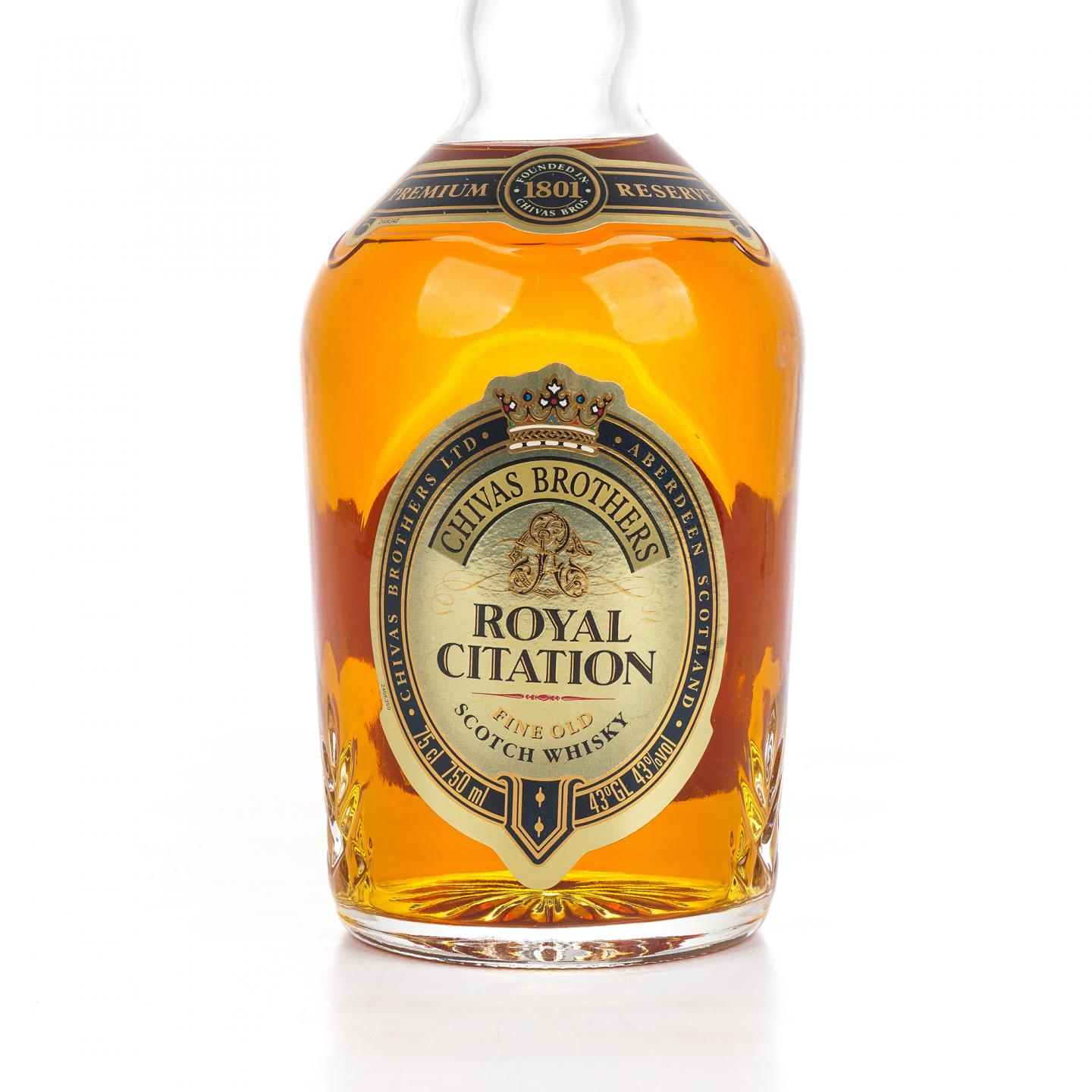 Royal Citation Fine Old 调和 Chivas Brothers出品 750ml
