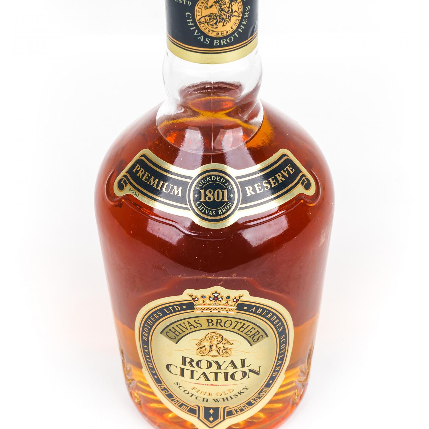 Royal Citation Fine Old 调和 Chivas Brothers出品 750ml
