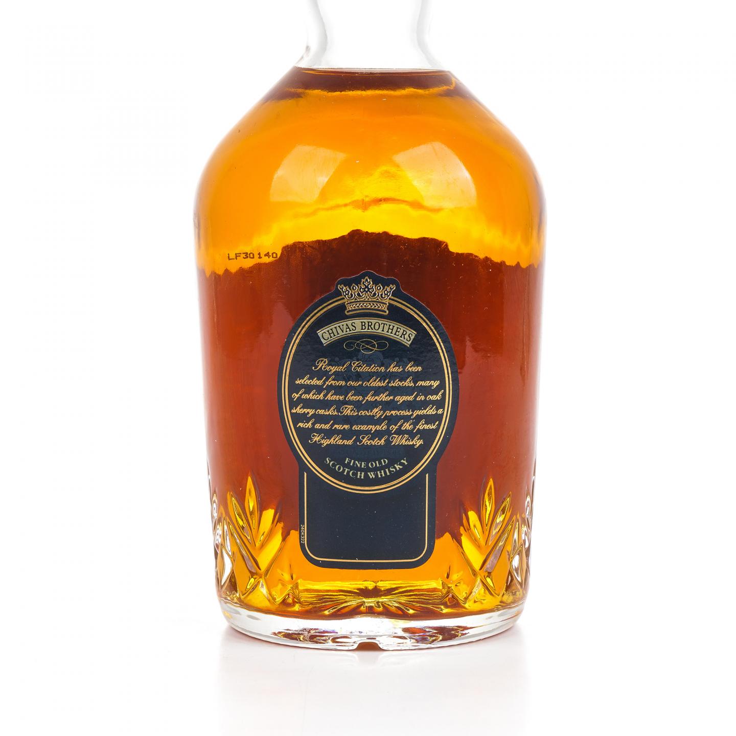 Royal Citation Fine Old 调和 Chivas Brothers出品 750ml