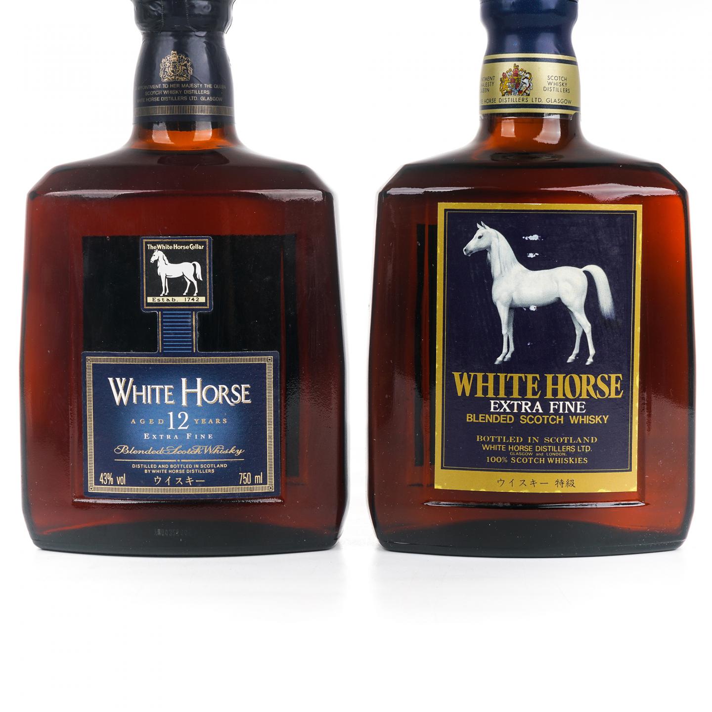 White Horse 白马 12年/Extra Fine 750ml*4