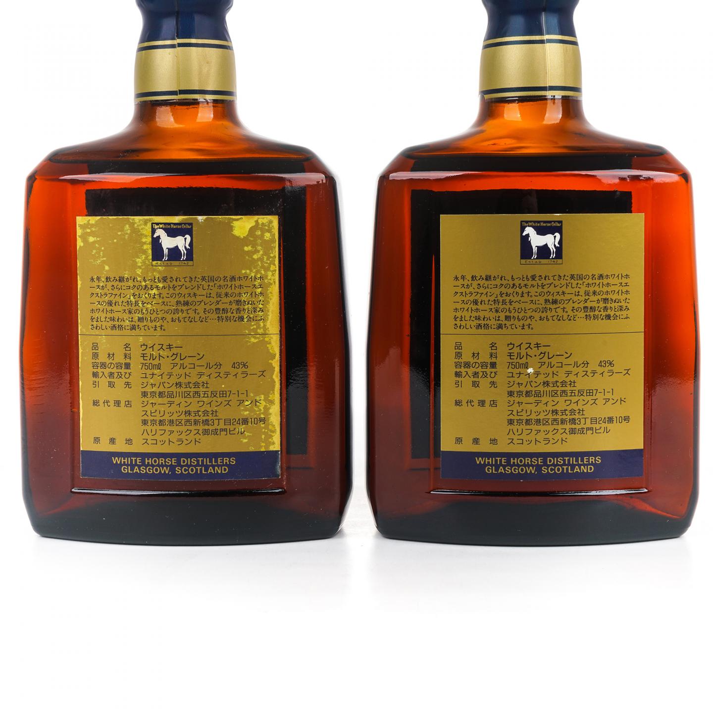 White Horse 白马 12年/Extra Fine 750ml*4