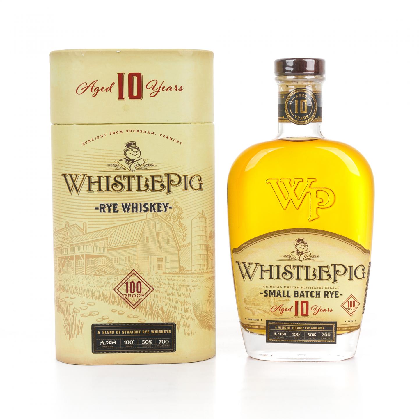 WhistlePig 口哨猪 10年 Small Batch Rye
