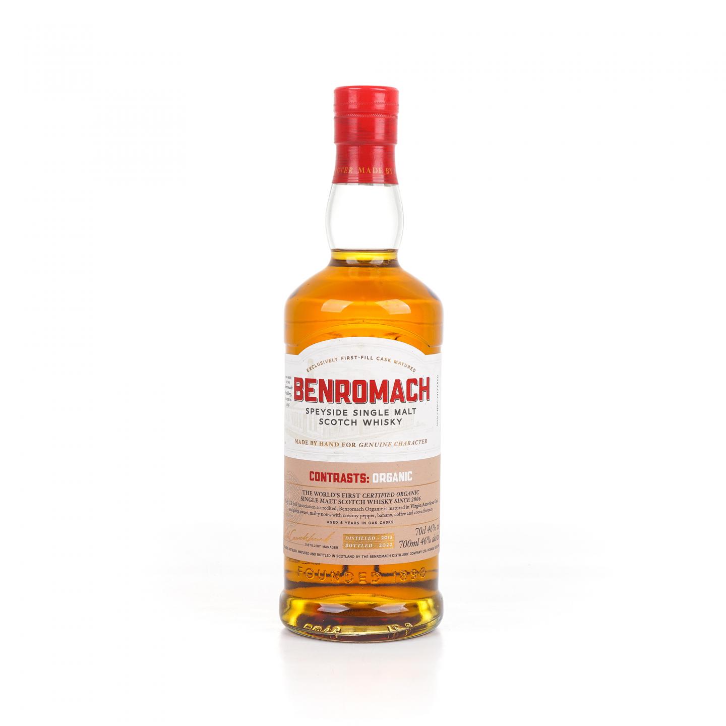 Benromach 本诺曼克 8年 2013-2022 Contrasts: Organic