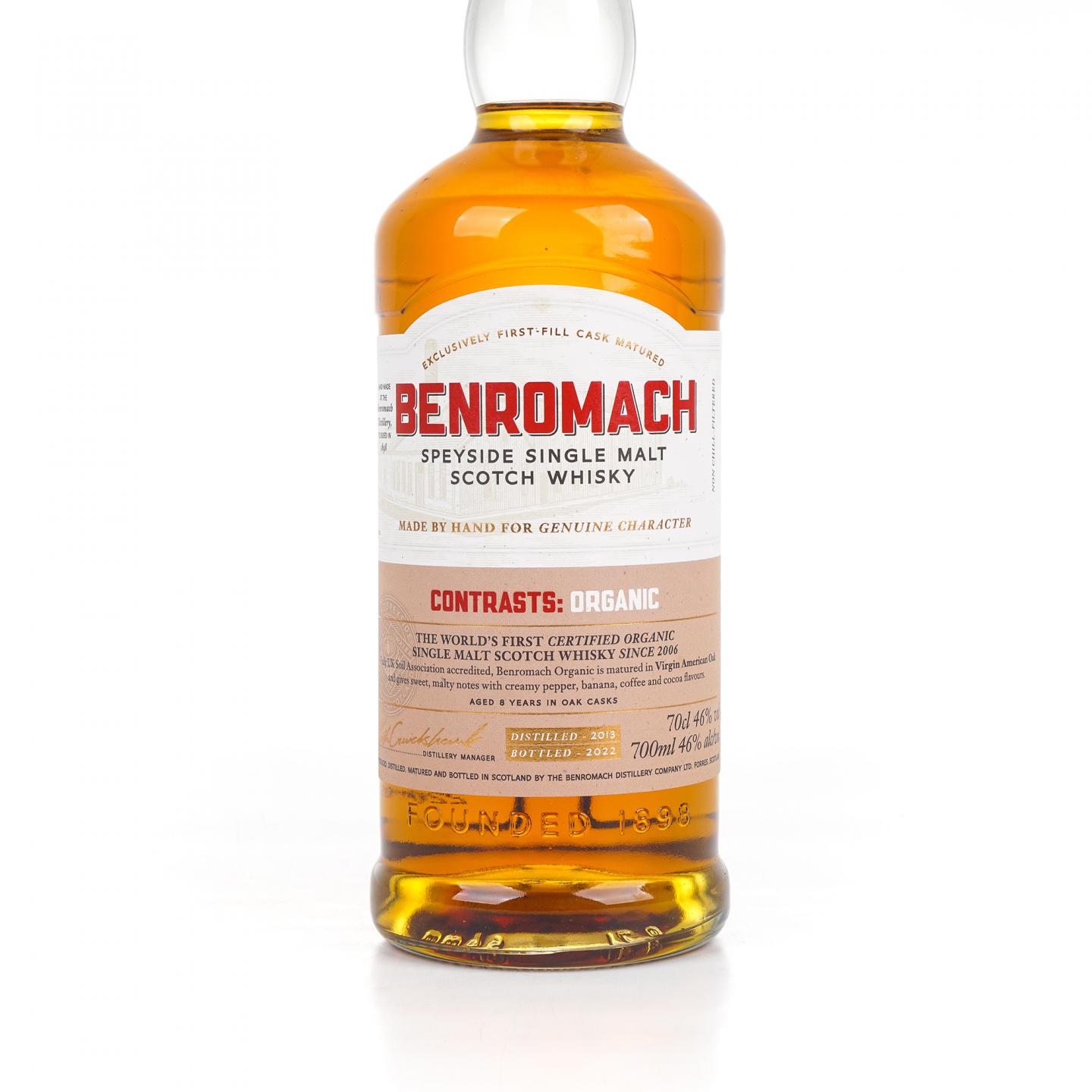 Benromach 本诺曼克 8年 2013-2022 Contrasts: Organic