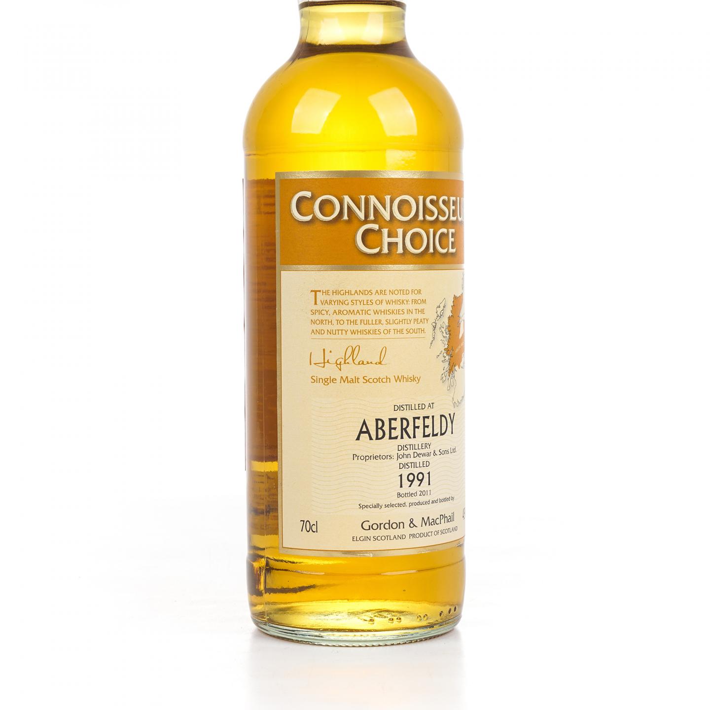 Aberfeldy 艾柏迪 1991-2011 雪莉桶 GM 地图标