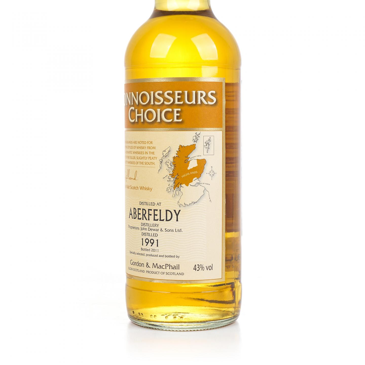 Aberfeldy 艾柏迪 1991-2011 雪莉桶 GM 地图标