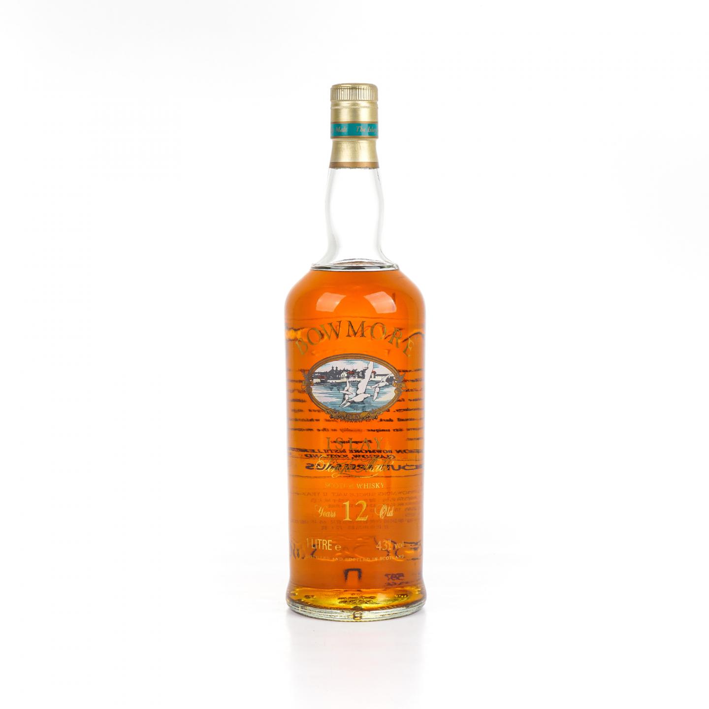 Bowmore 波摩 12年 透明海鸥标 1L