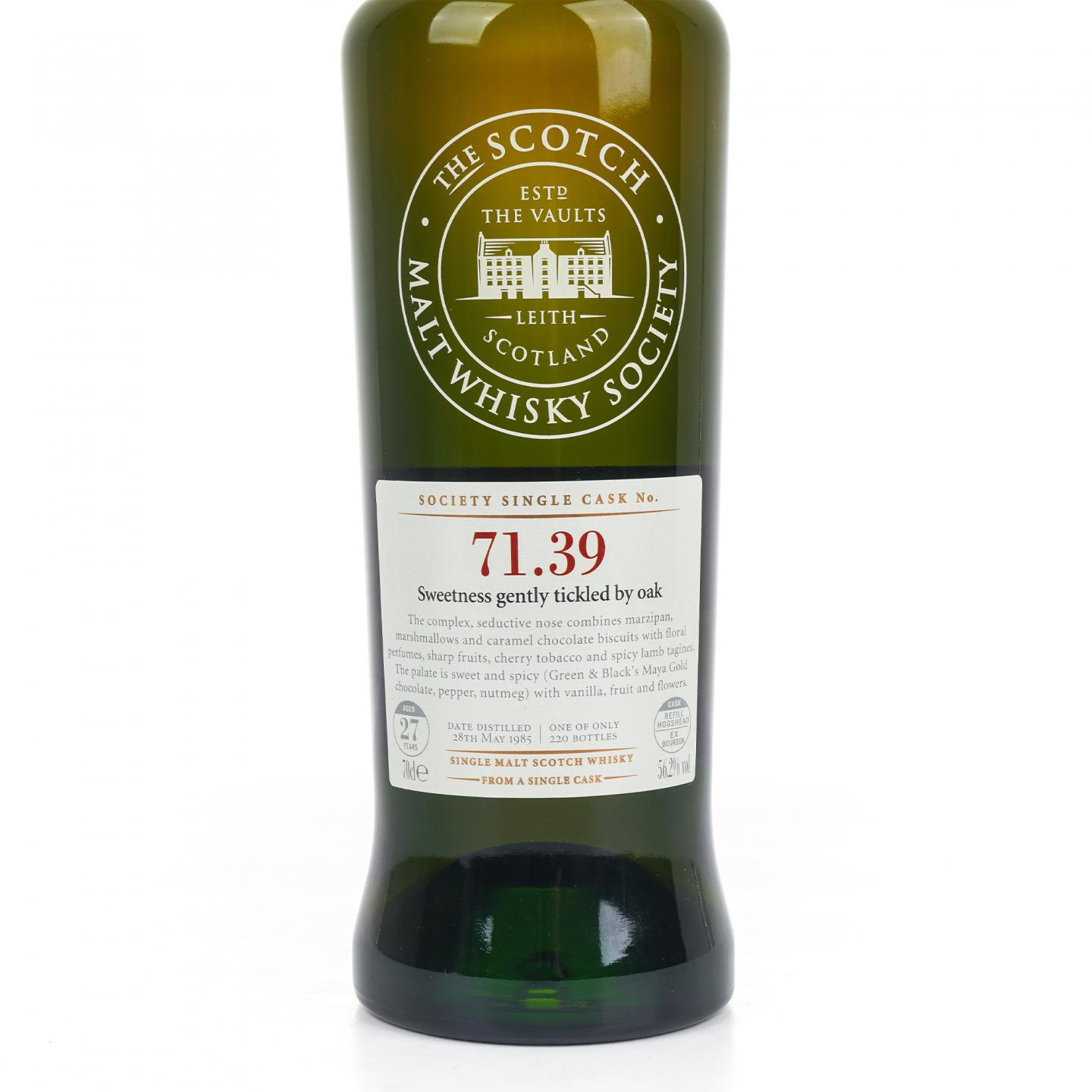 SMWS 71.39 格兰伯奇 27年 1985
