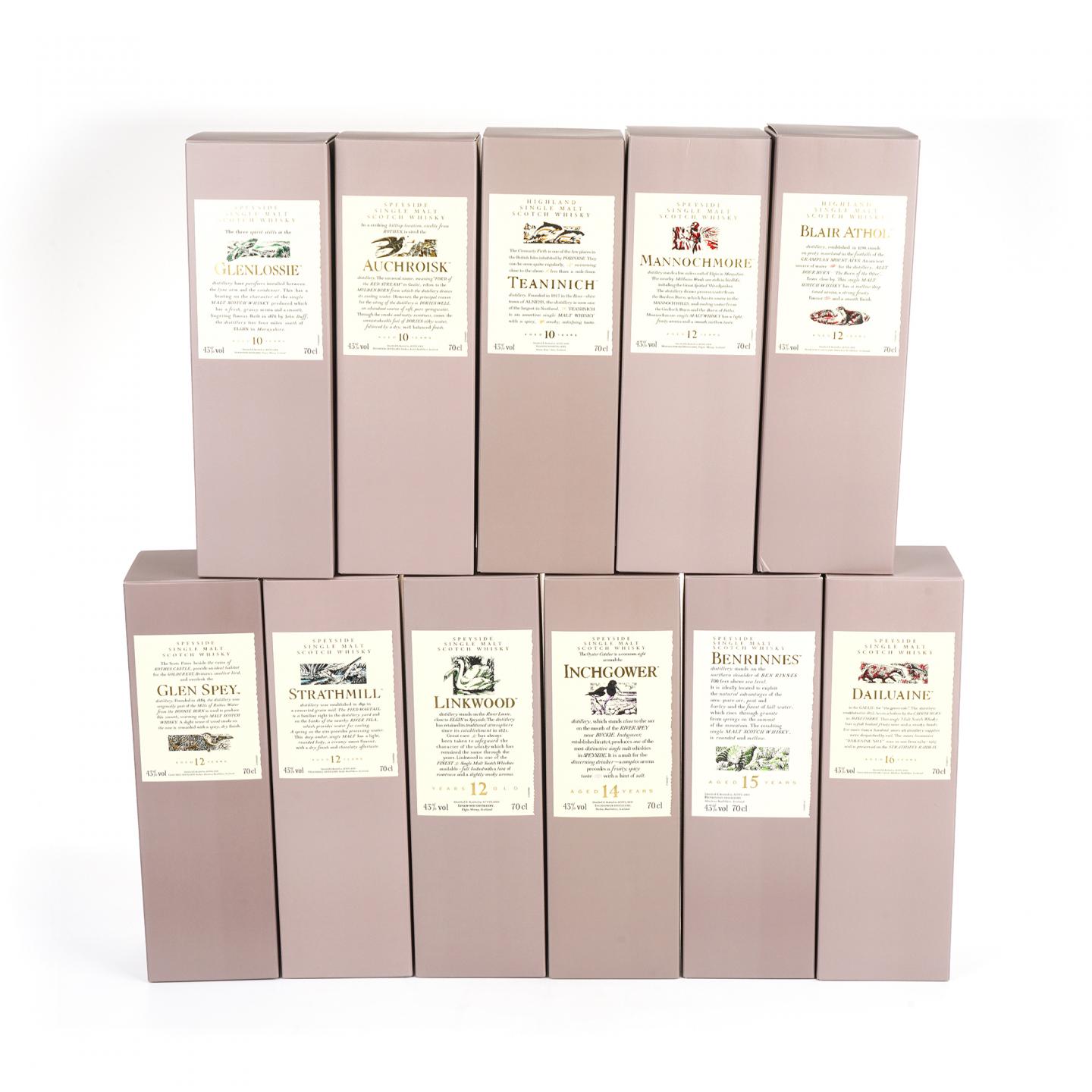 帝亚吉欧 花鸟系列 Flora & Fauna 套装 11瓶组