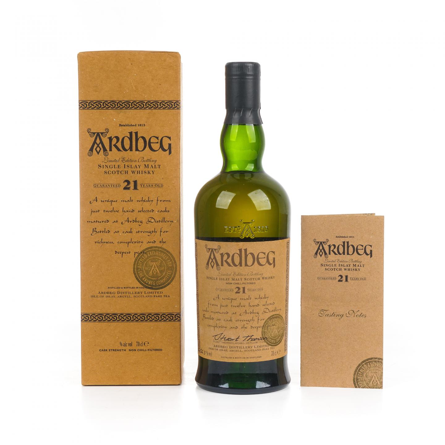 Ardbeg 阿贝 21年 2001 会员版 桶强