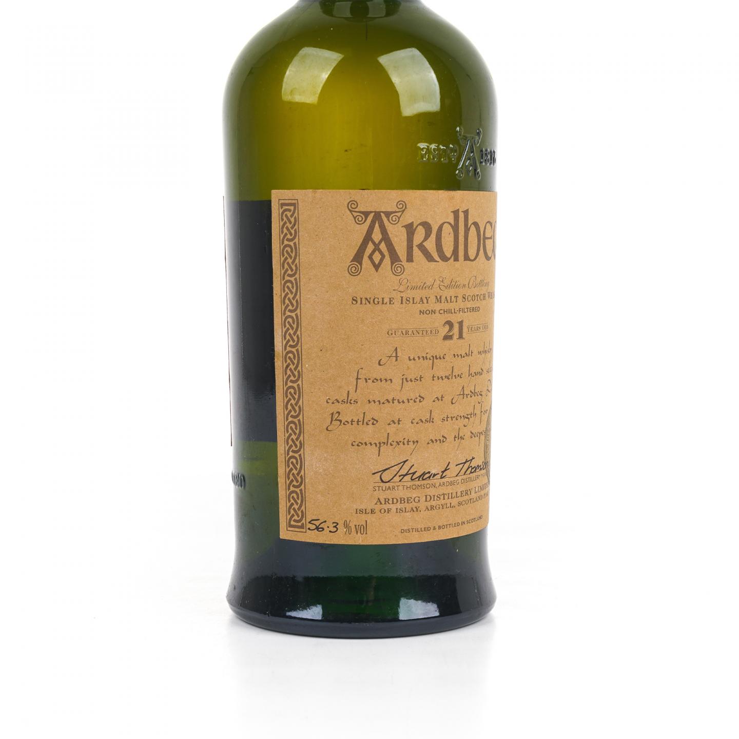 Ardbeg 阿贝 21年 2001 会员版 桶强