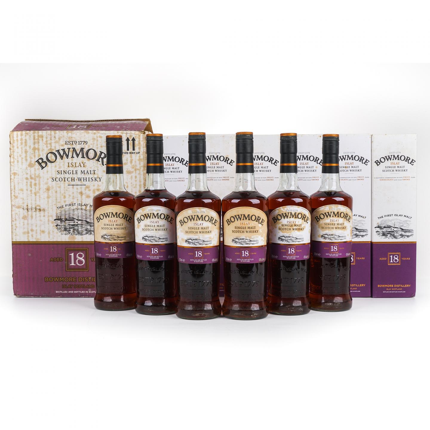 Bowmore 波摩 18年 6瓶组
