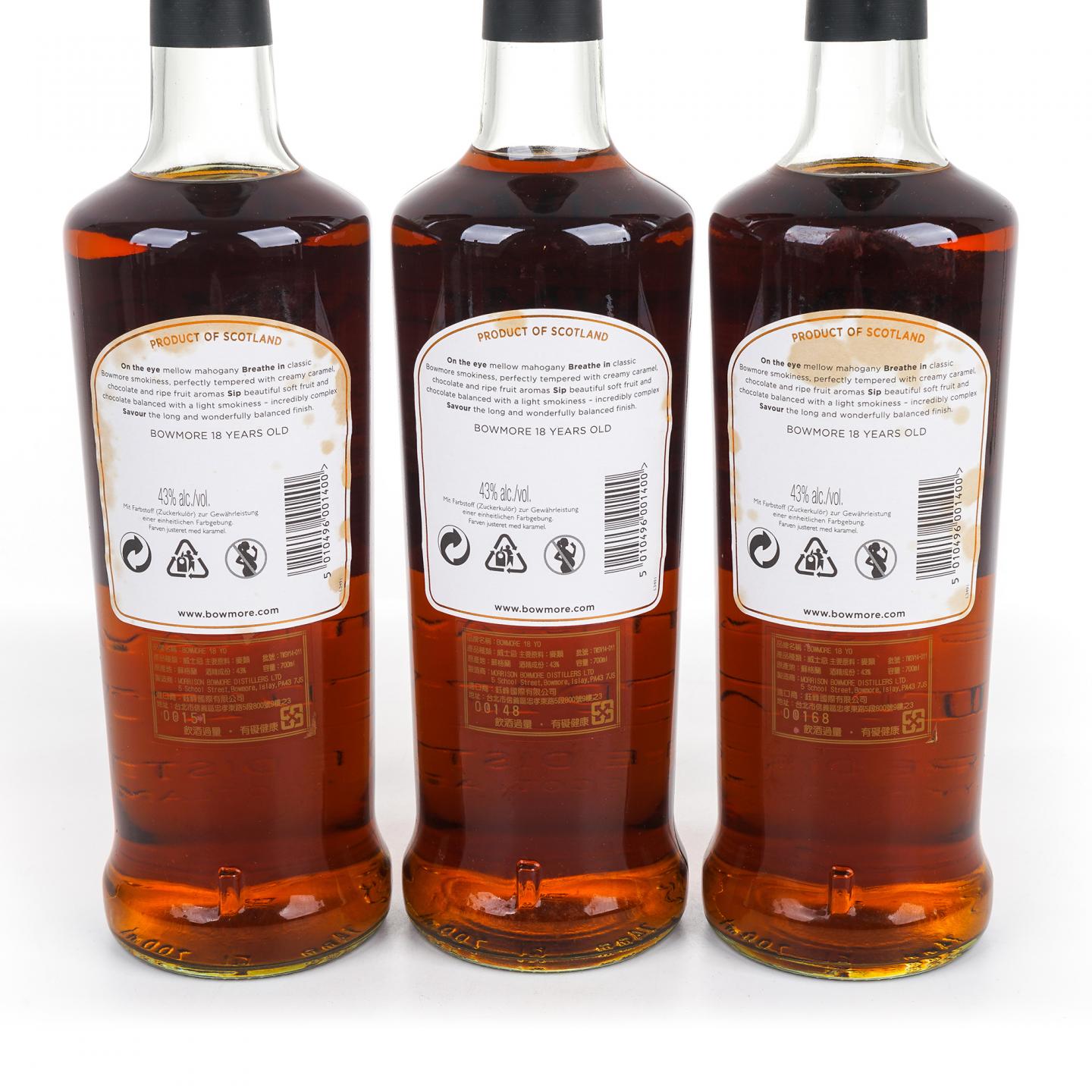 Bowmore 波摩 18年 6瓶组