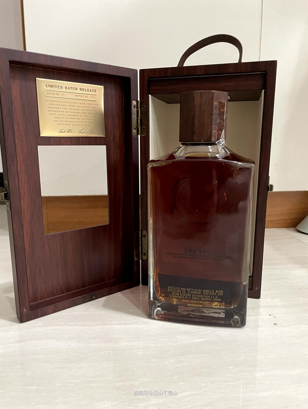 金宾15年波本55.5℃