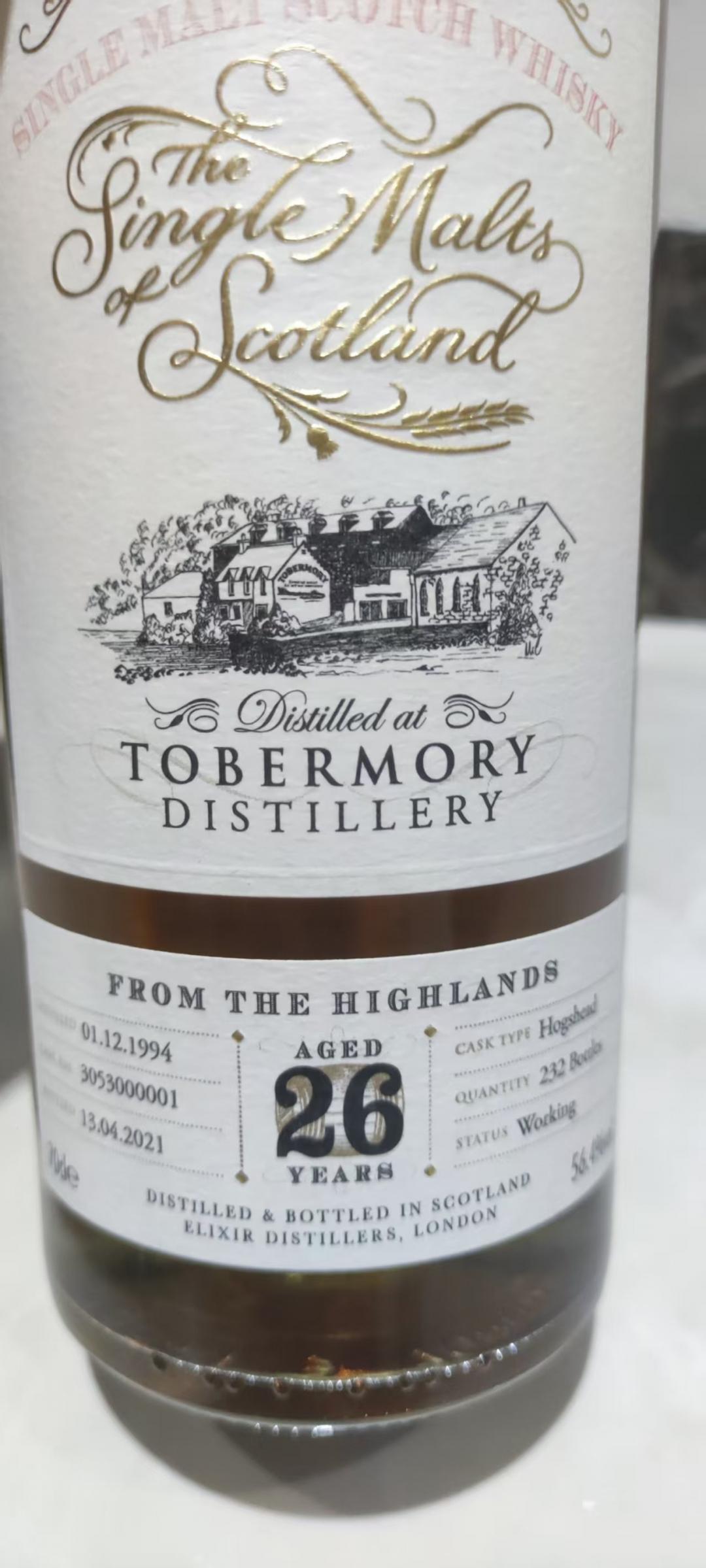 【包邮】托本莫瑞26年1994年