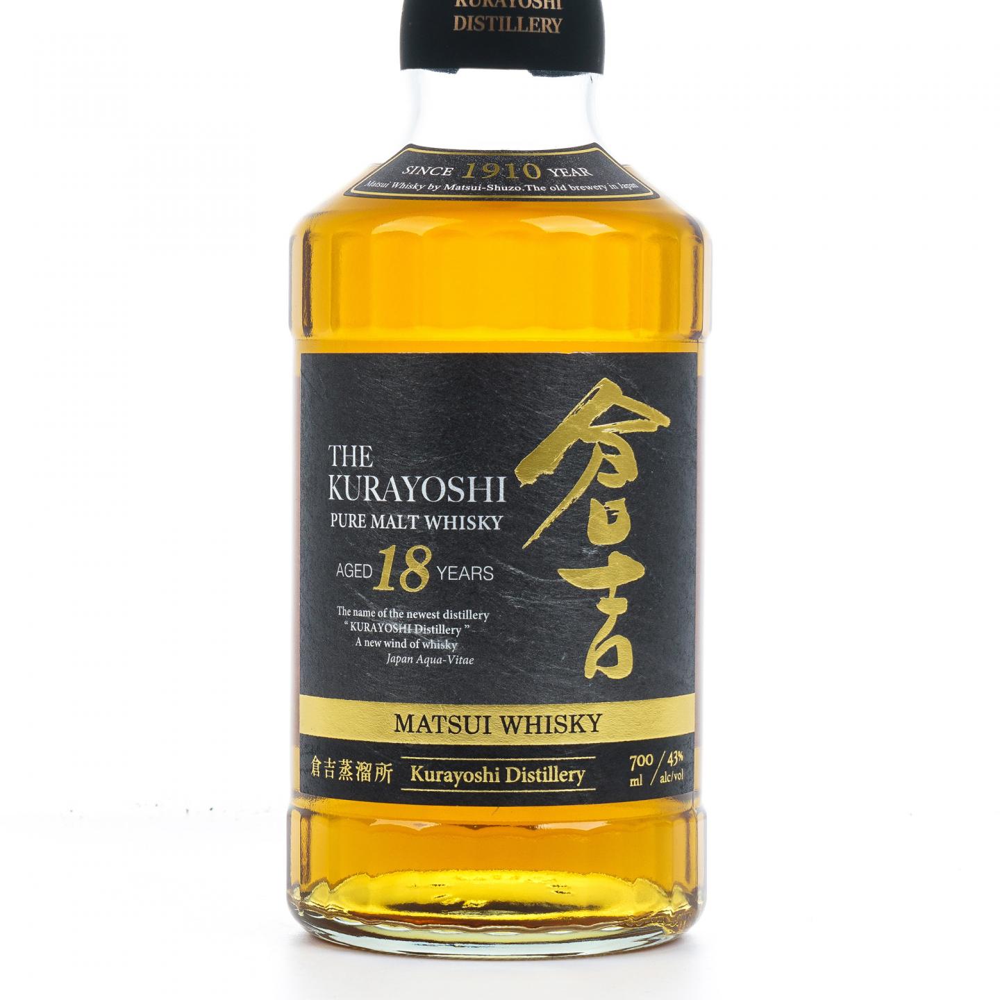 仓吉 18年 纯麦威士忌