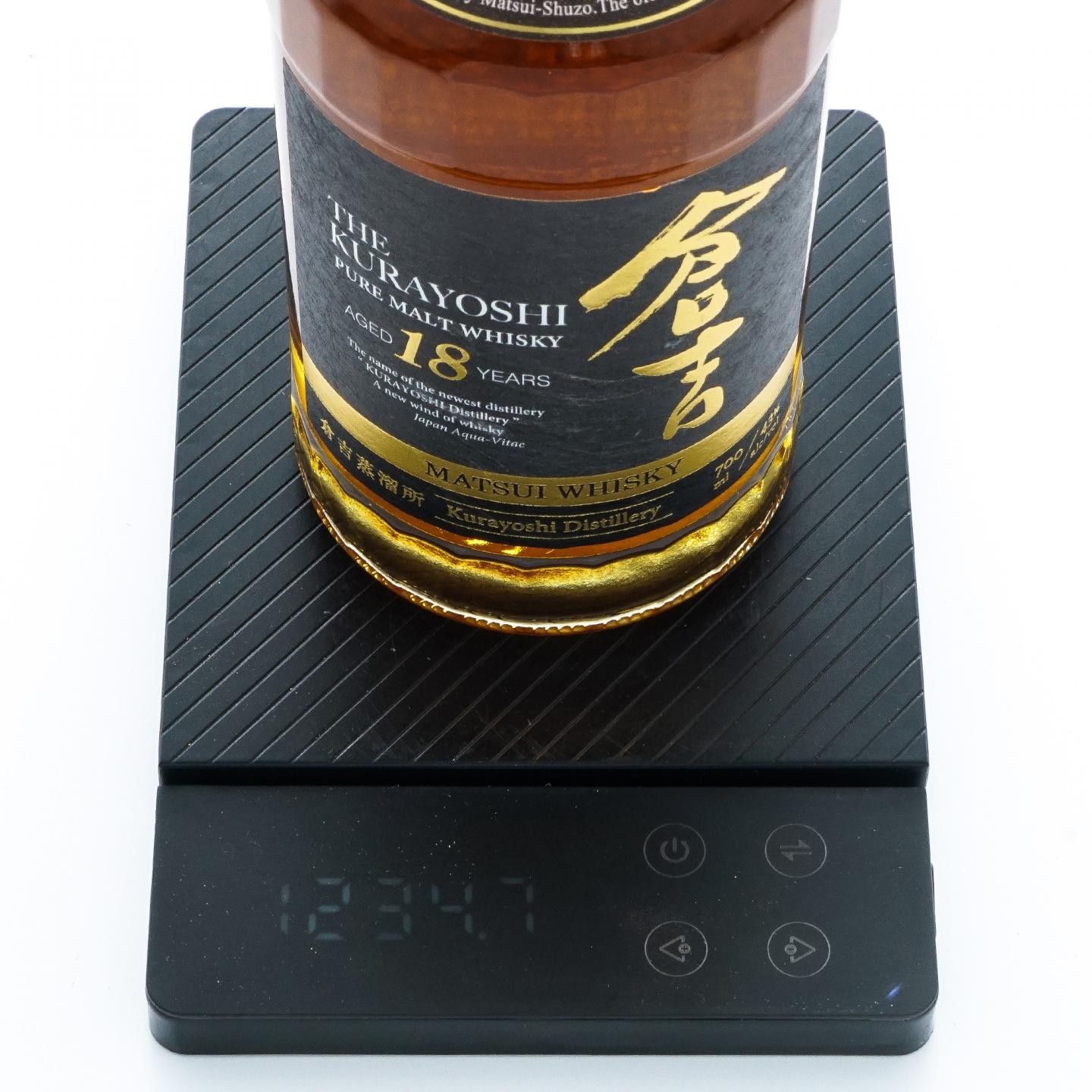 仓吉 18年 纯麦威士忌