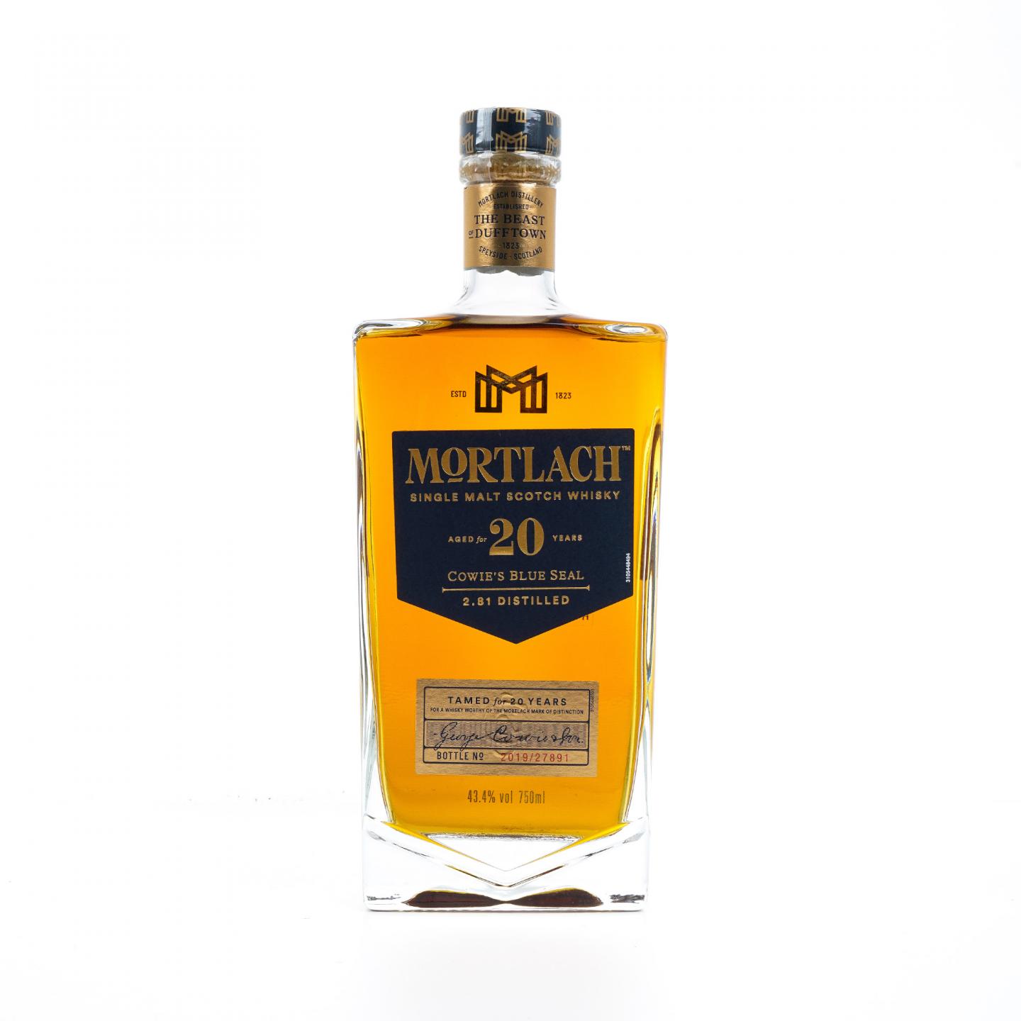 Mortlach 慕赫 20年 Cowie's Blue Seal 礼盒 750ml