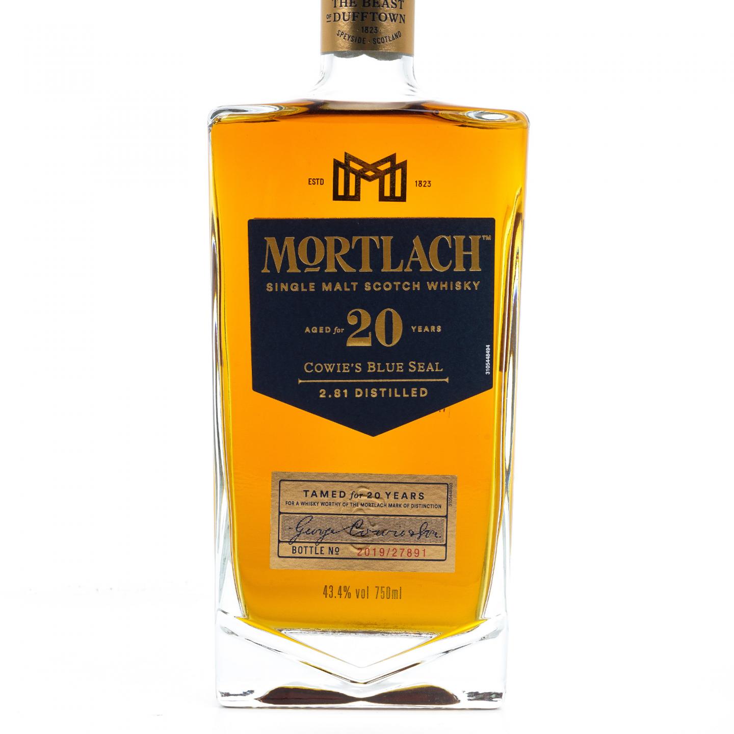 Mortlach 慕赫 20年 Cowie's Blue Seal 礼盒 750ml