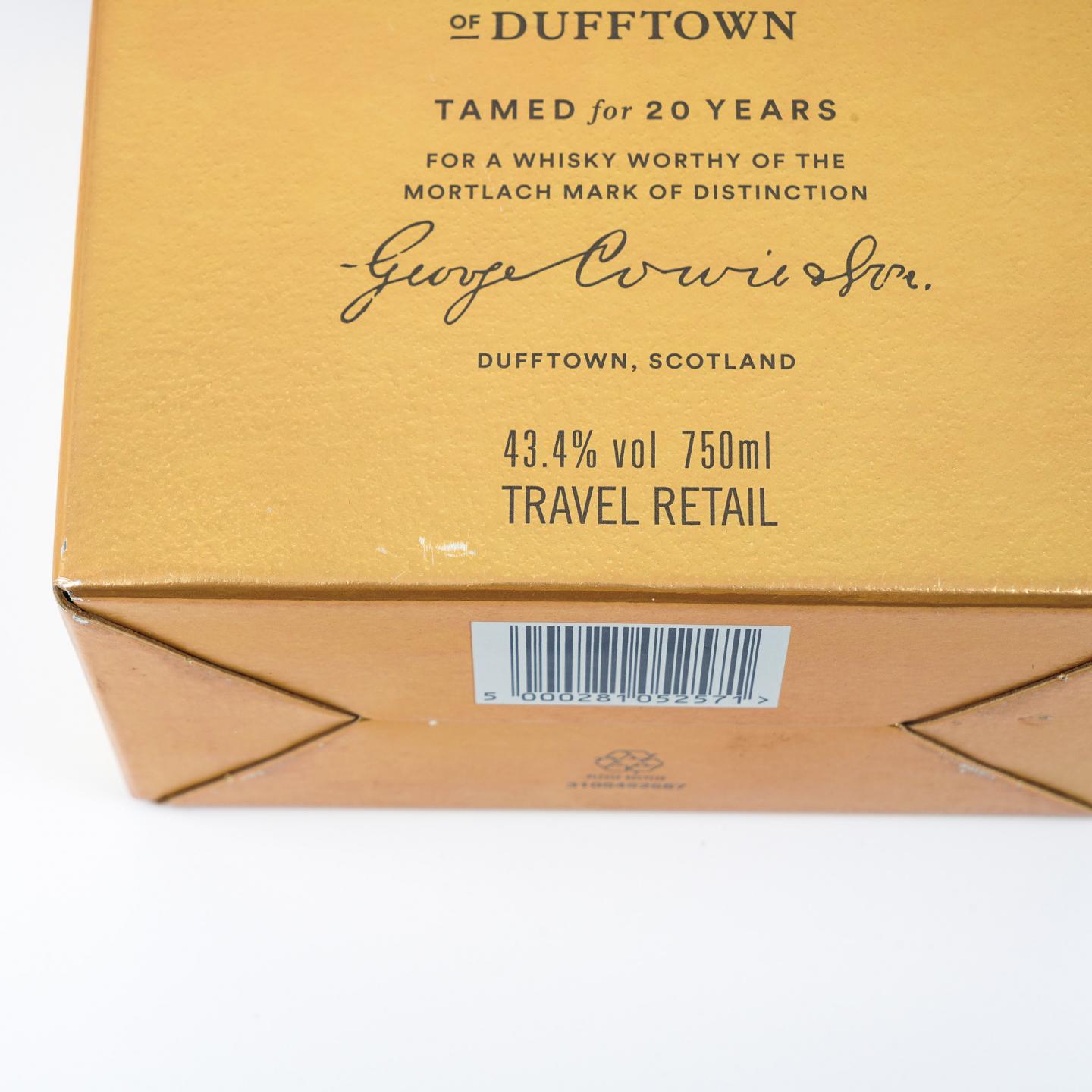 Mortlach 慕赫 20年 Cowie's Blue Seal 礼盒 750ml