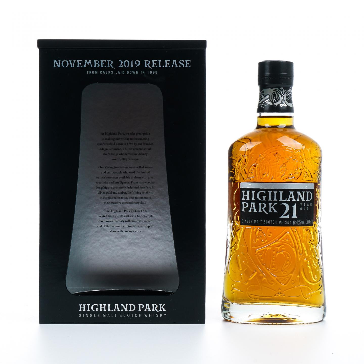 Highland Park 高原骑士 21年 46%Vol