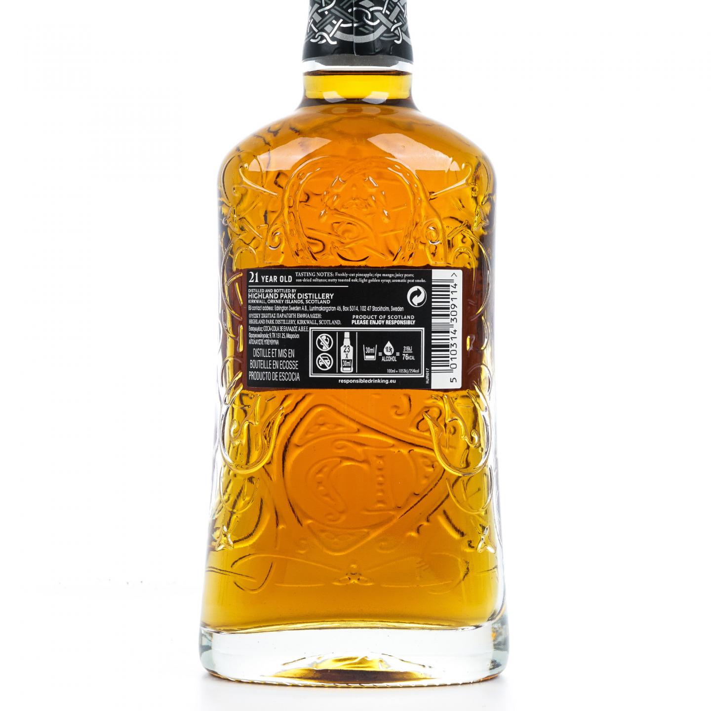 Highland Park 高原骑士 21年 46%Vol
