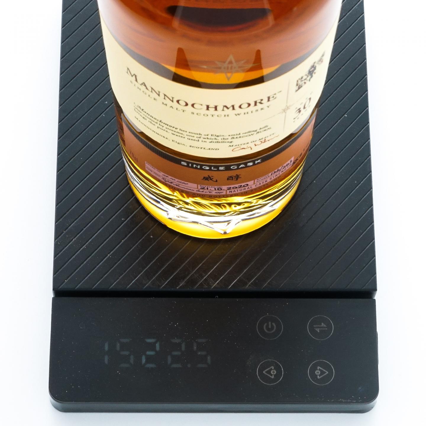 Mannochmore 曼洛克摩 30年 1990-2020 星星标 单一原桶 行货