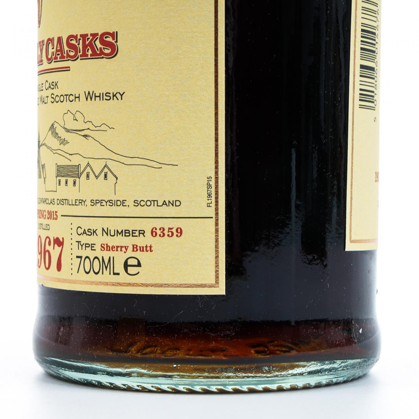 Glenfarclas 格兰花格 1967-2014 家族桶#6359 雪莉桶 礼盒