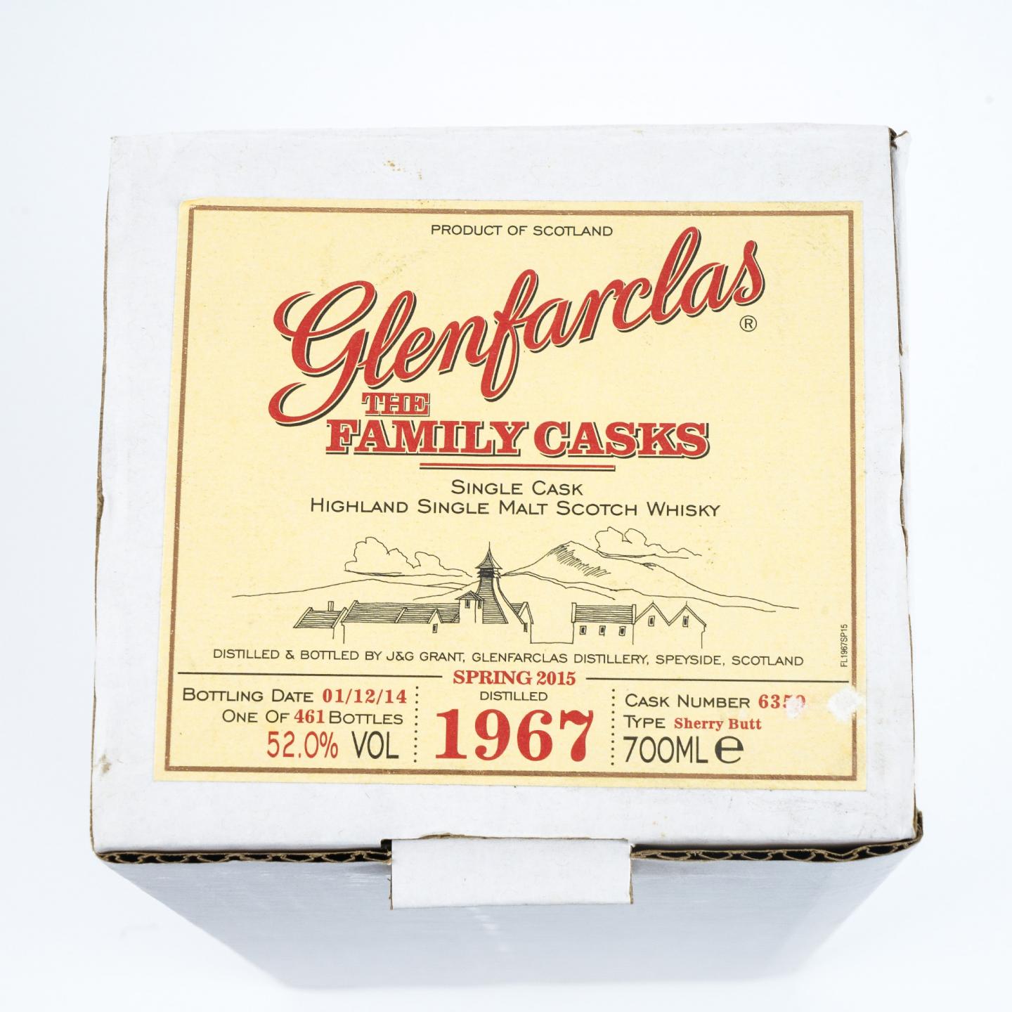 Glenfarclas 格兰花格 1967-2014 家族桶#6359 雪莉桶 礼盒