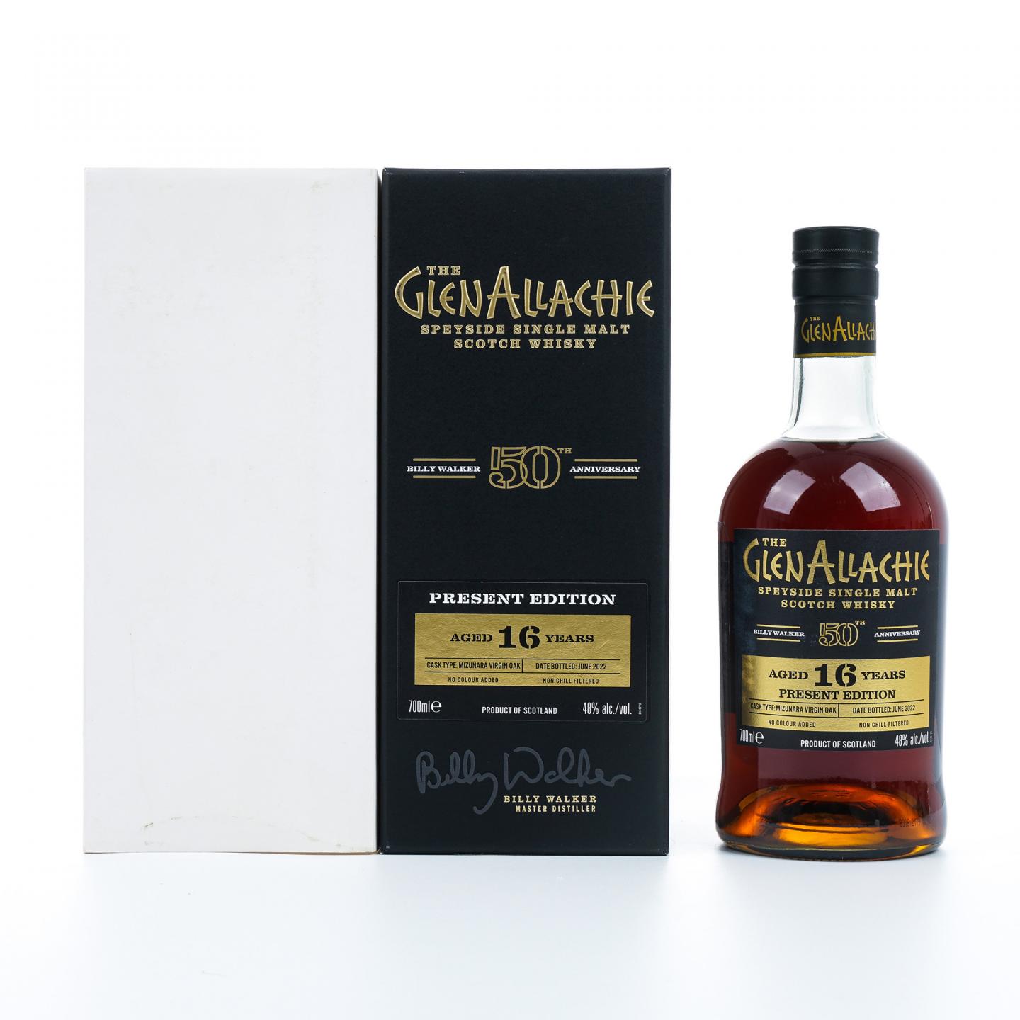 Glenallachie 格兰纳里奇 16年 2022 水楢桶 Billy Walker 50周年纪念