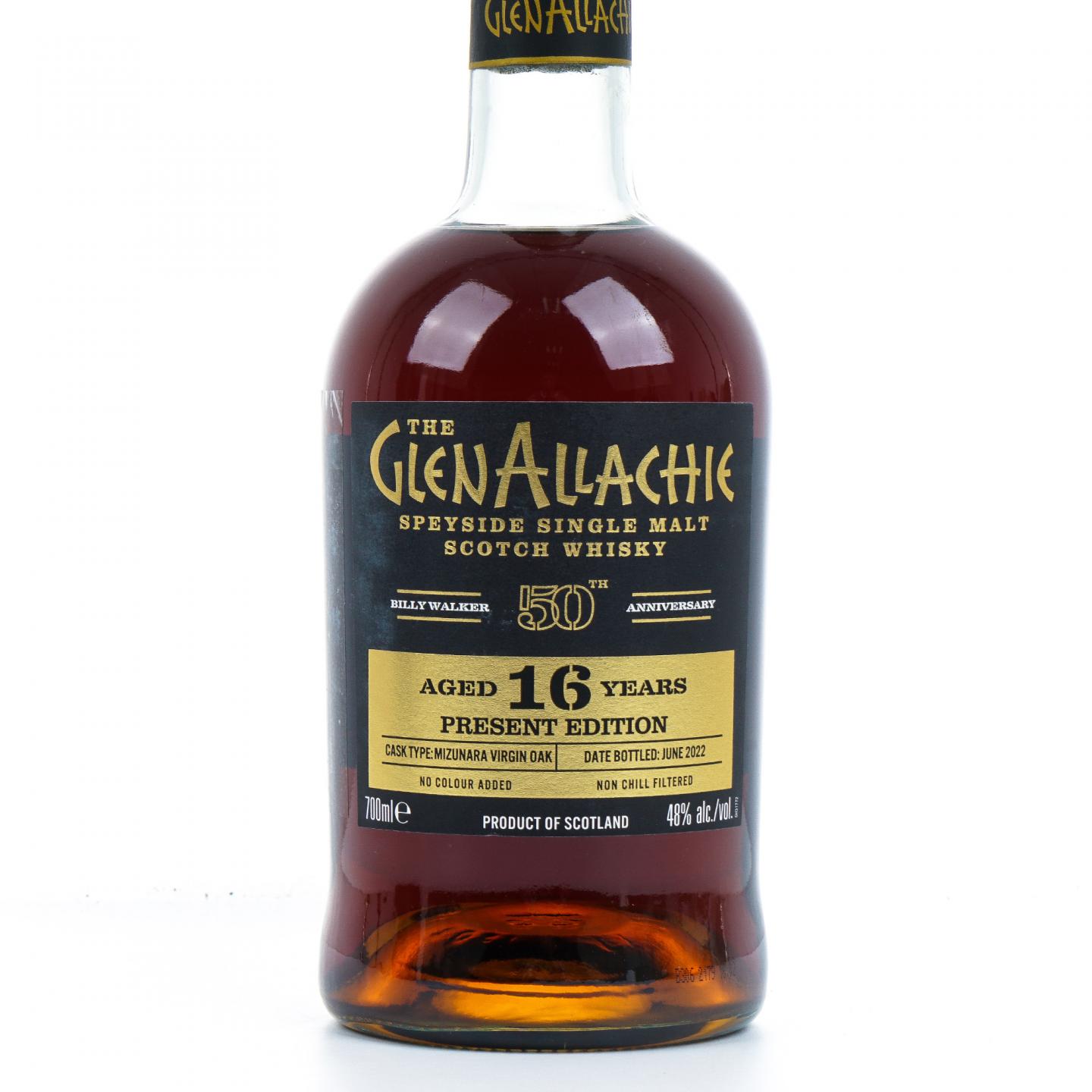 Glenallachie 格兰纳里奇 16年 2022 水楢桶 Billy Walker 50周年纪念
