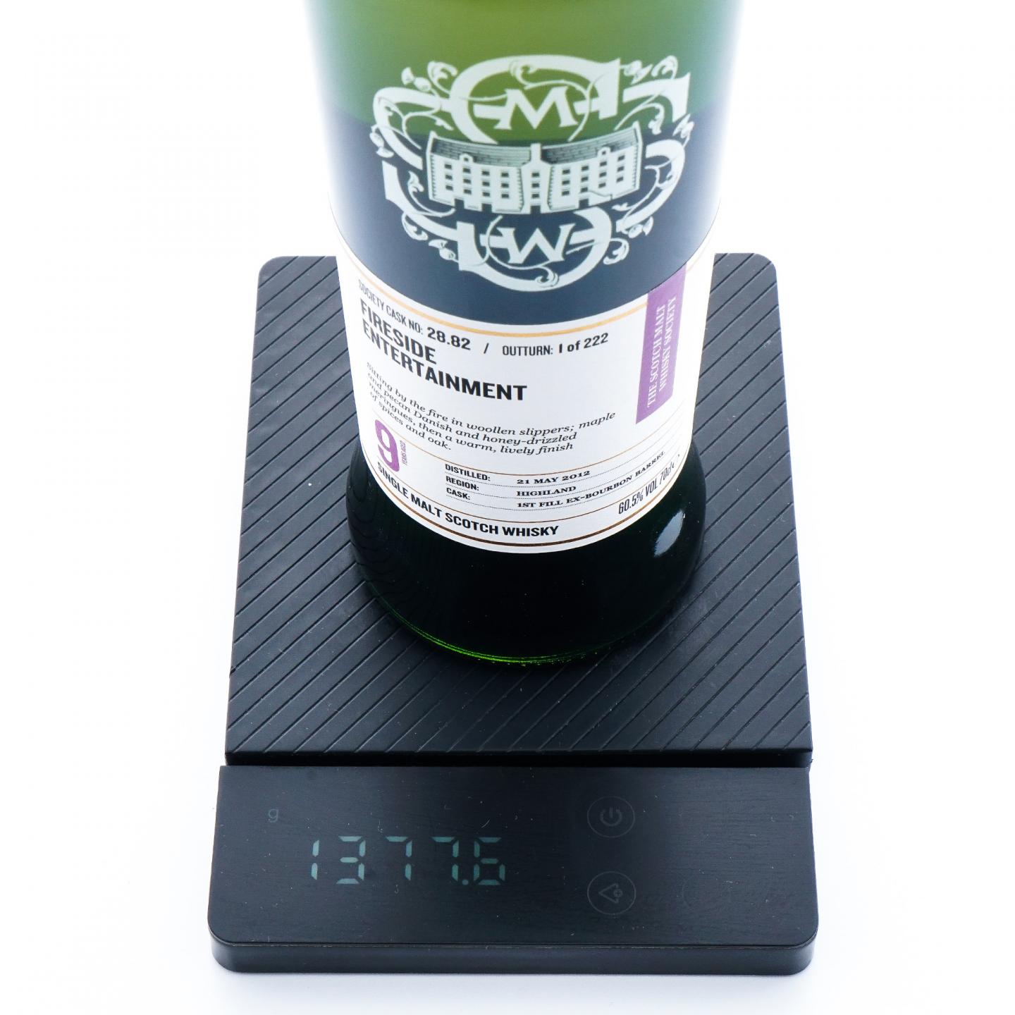 SMWS 28.82 图里巴丁 9年 2012