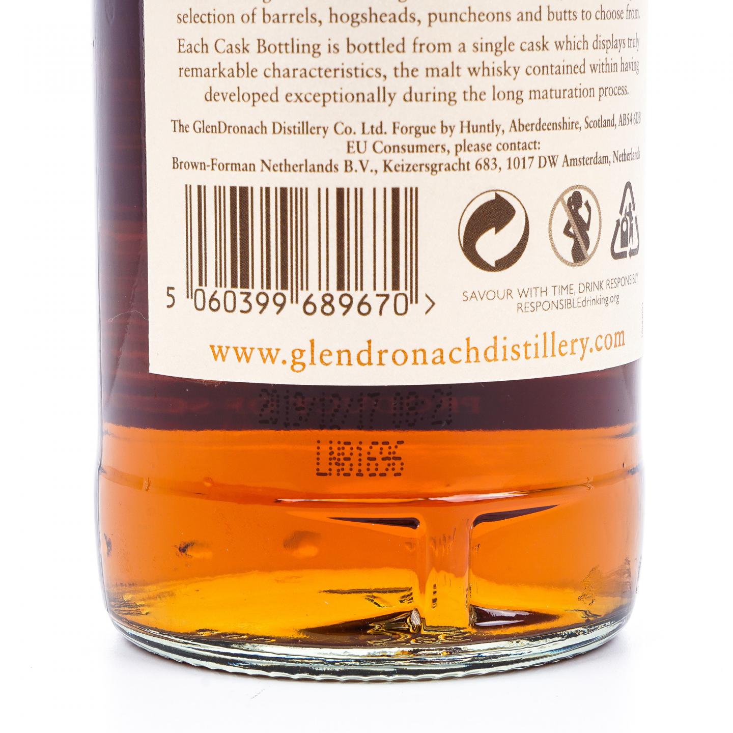 Glendronach 格兰多纳 26年 1993-2019 雪莉桶#8634