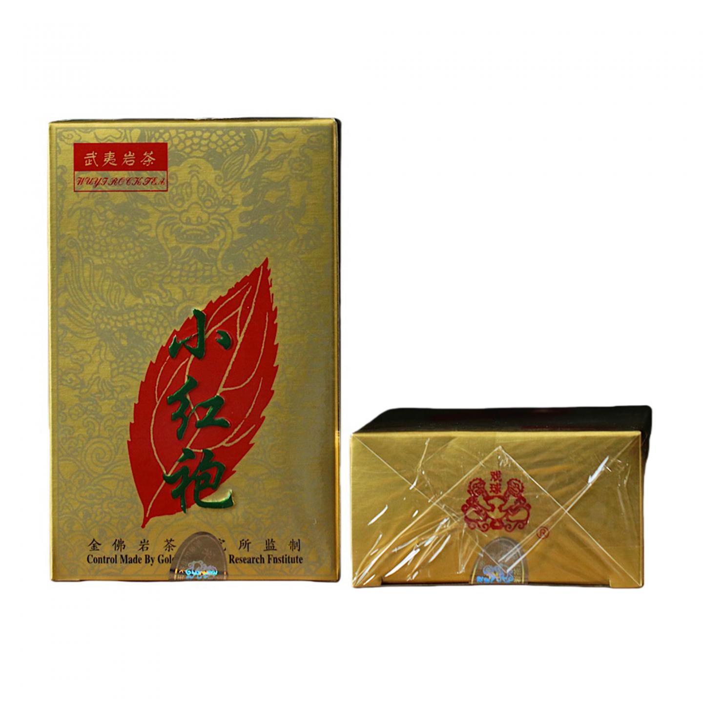 2000年 武夷山金佛茶叶研究所 正岩极品小红袍 10盒*50克 干仓