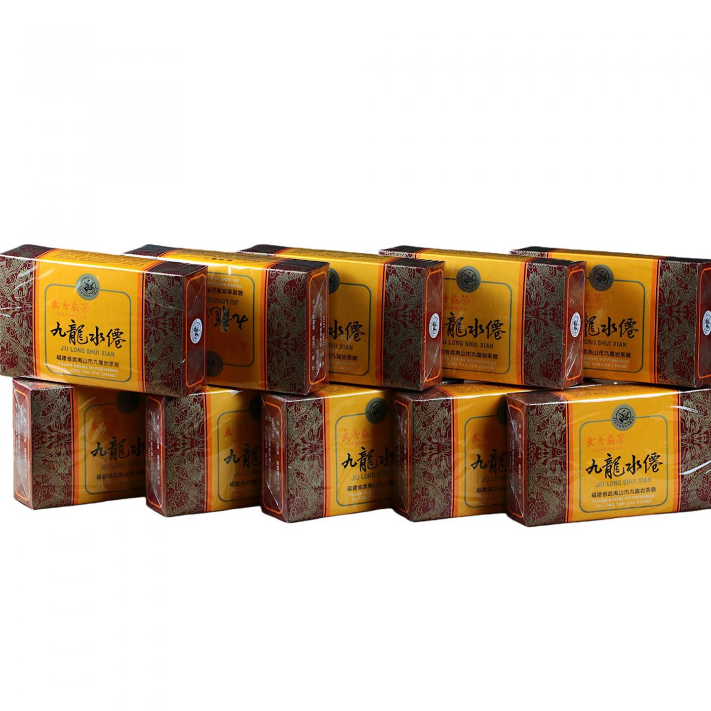 1990年代 武夷山市九龙岩茶厂 核心产区九龙水仙 10盒*100克