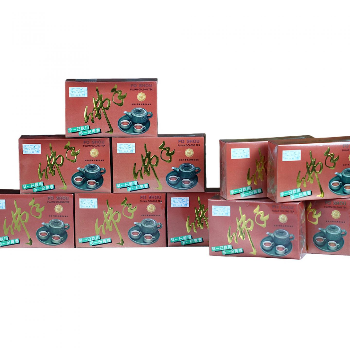 1990年代 国营北硿华侨茶厂出品 松鹤牌佛手 10盒*125克