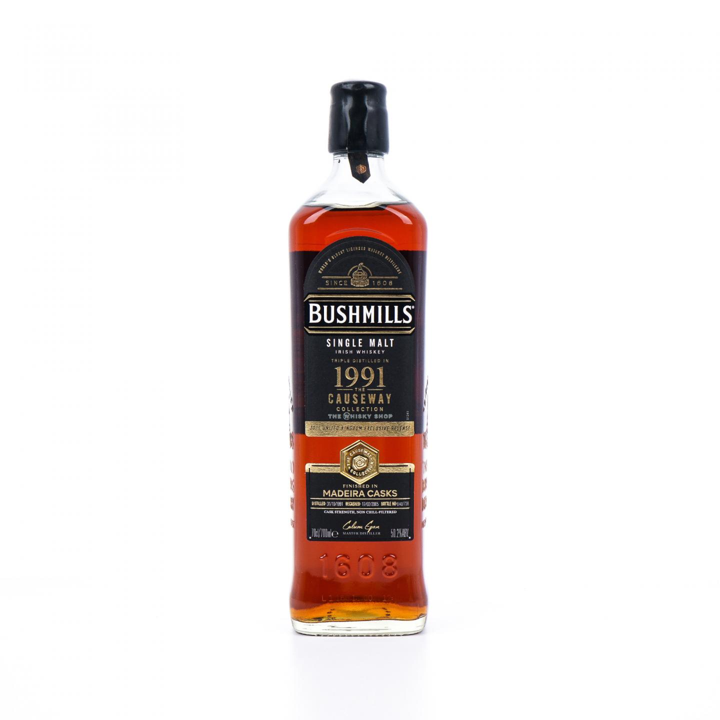 Bushmills 布什米尔 1991-2021 马德拉桶后熟 桶强