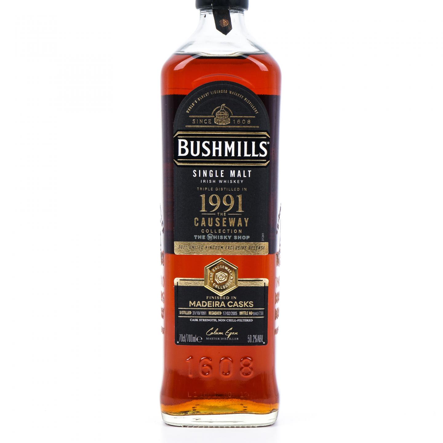 Bushmills 布什米尔 1991-2021 马德拉桶后熟 桶强