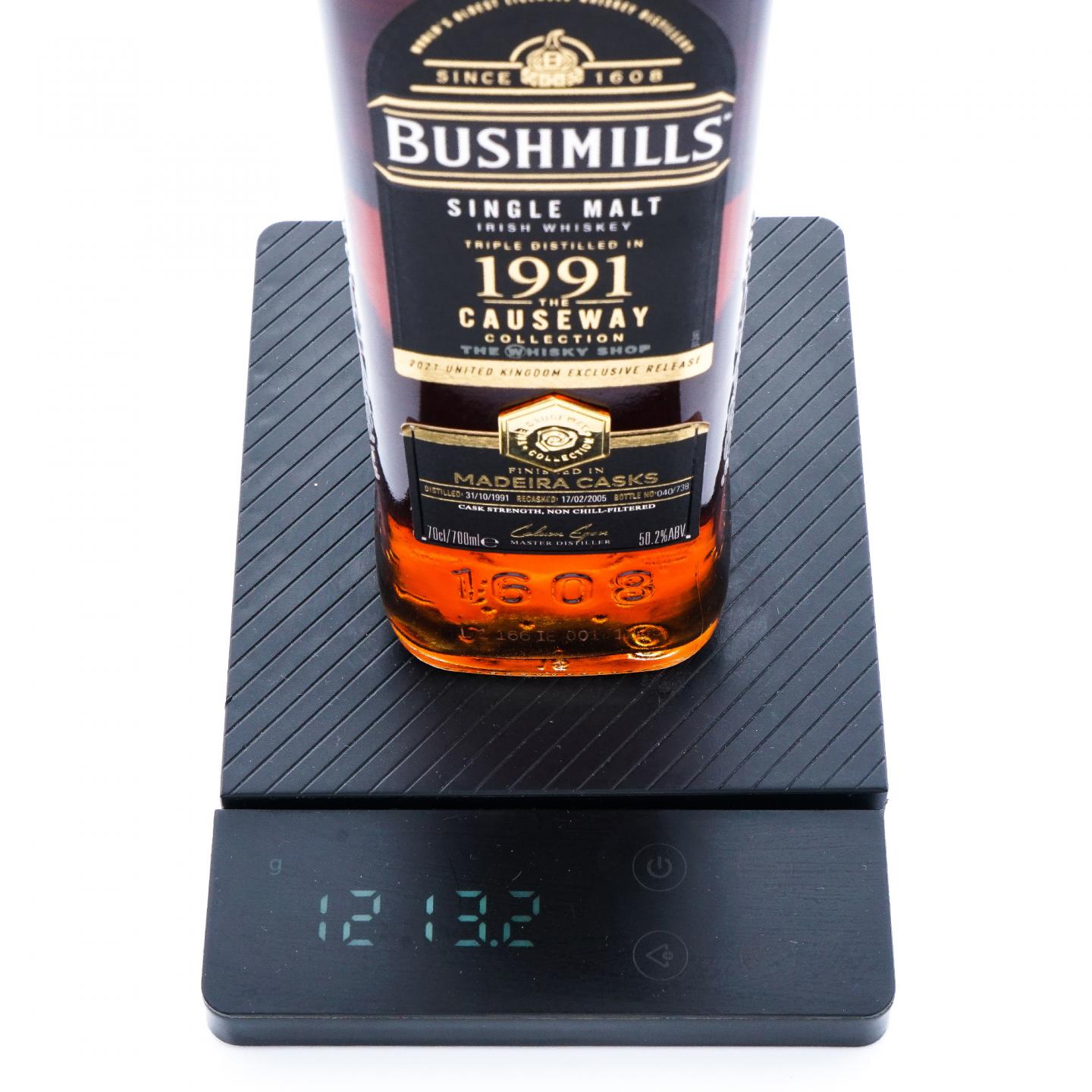 Bushmills 布什米尔 1991-2021 马德拉桶后熟 桶强