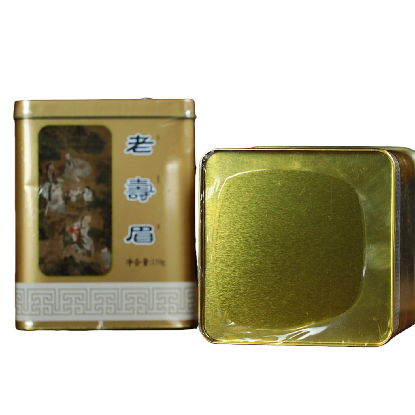 2003年 出口级福鼎白茶 老寿眉 5罐*150克 干仓