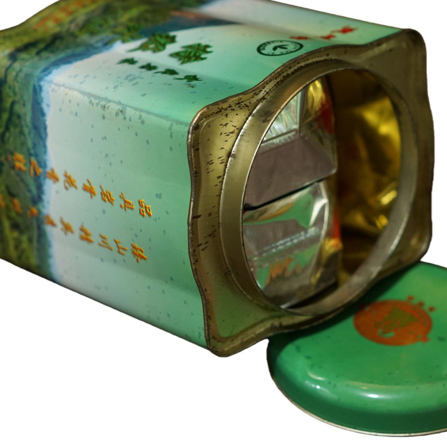 90年代 武夷山市茶厂精制 夷峰牌特级武夷水仙 一罐*450g 干仓