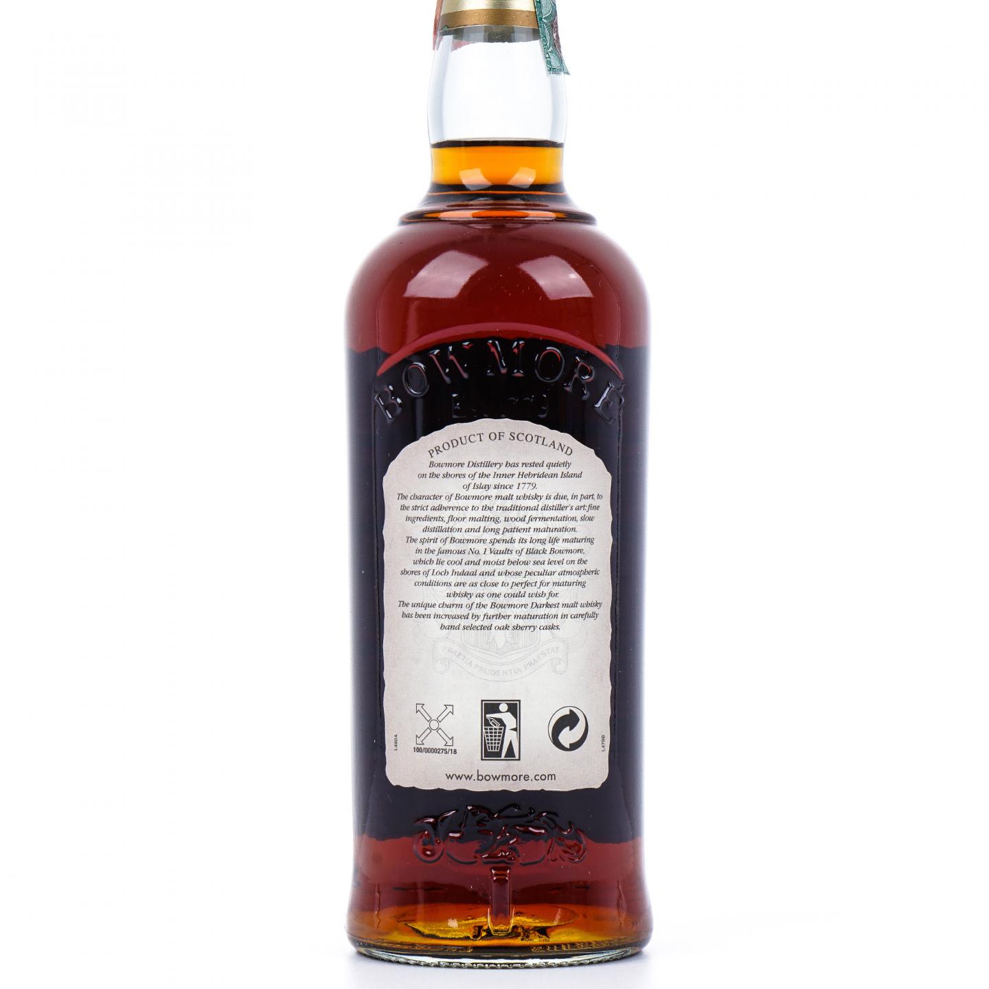 Bowmore 波摩 海鸥标 Darkest 43%