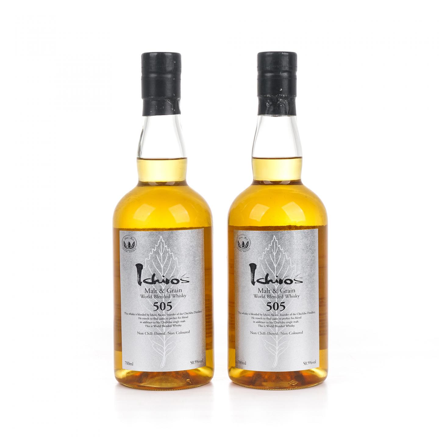 Ichiro’s Malt & Grain 秩父出品 银叶 505 世界调和 2瓶组