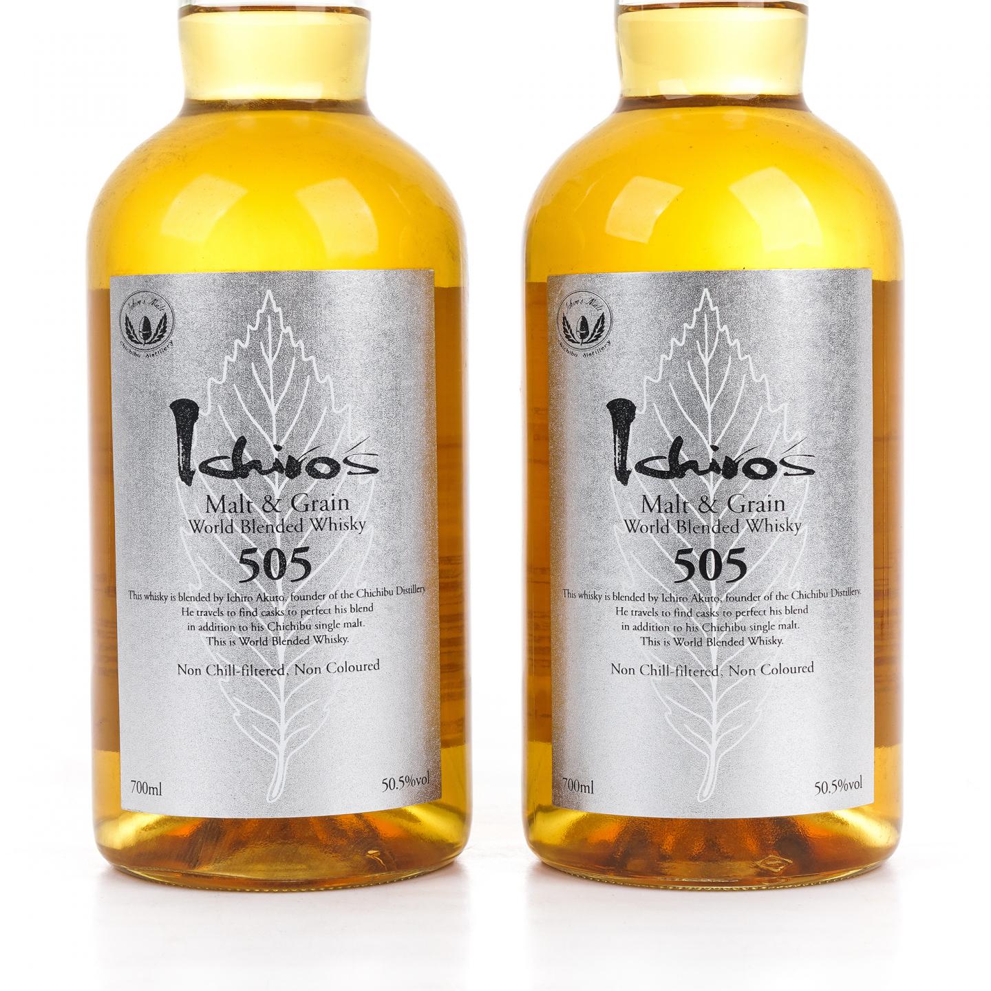 Ichiro’s Malt & Grain 秩父出品 银叶 505 世界调和 2瓶组