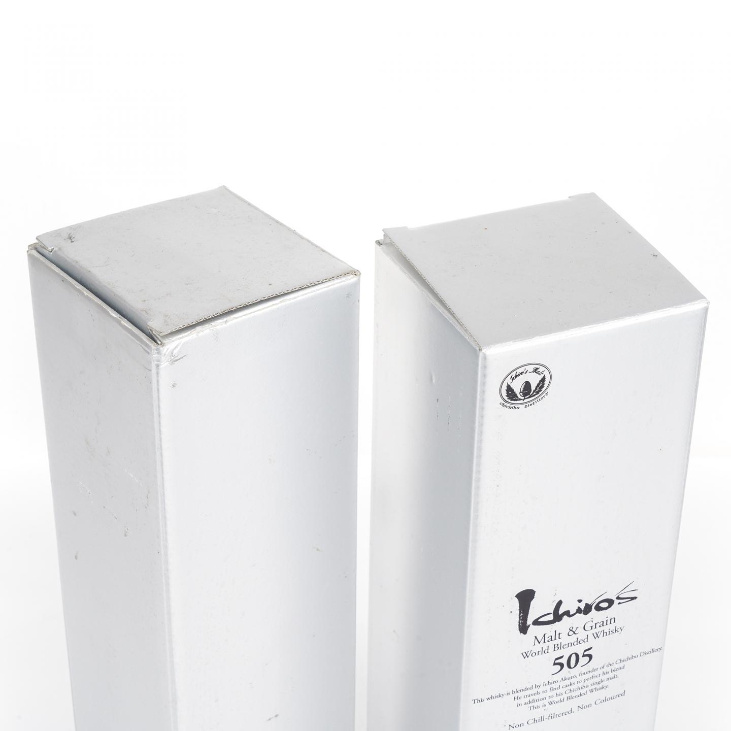 Ichiro’s Malt & Grain 秩父出品 银叶 505 世界调和 2瓶组