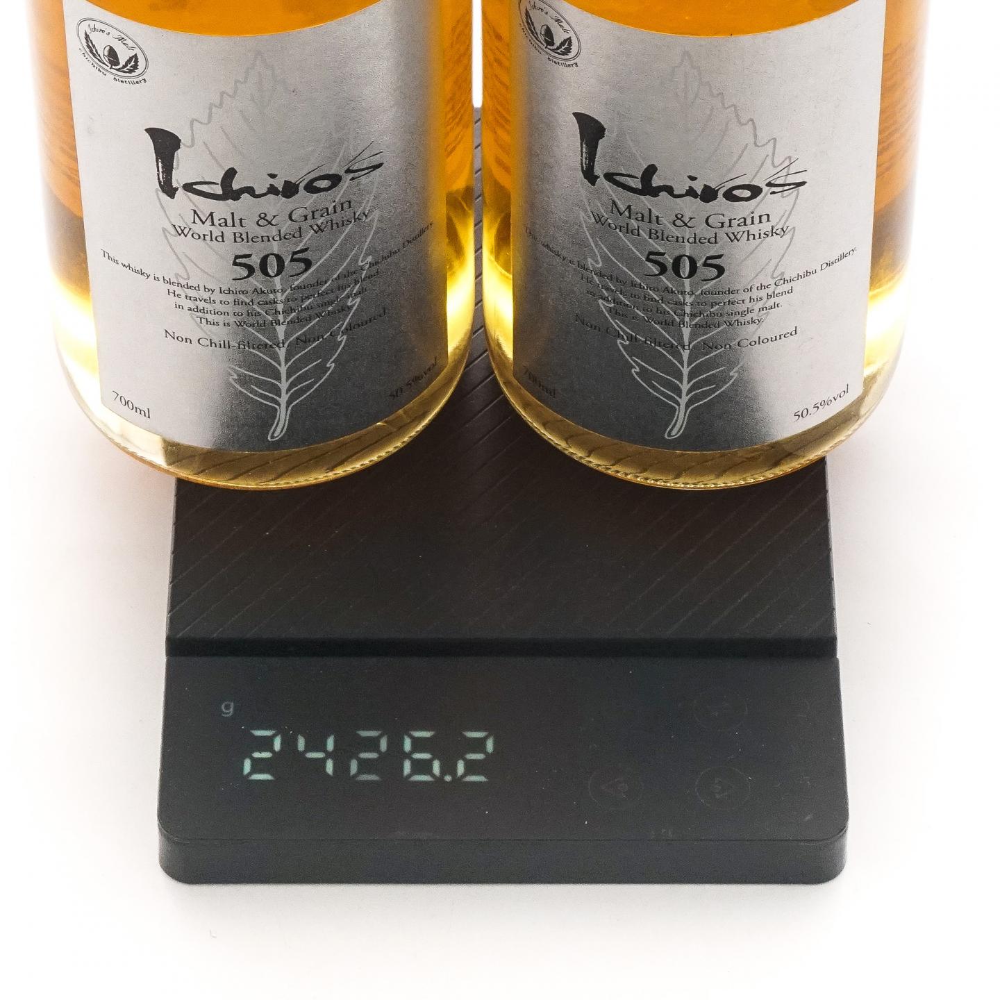 Ichiro’s Malt & Grain 秩父出品 银叶 505 世界调和 2瓶组