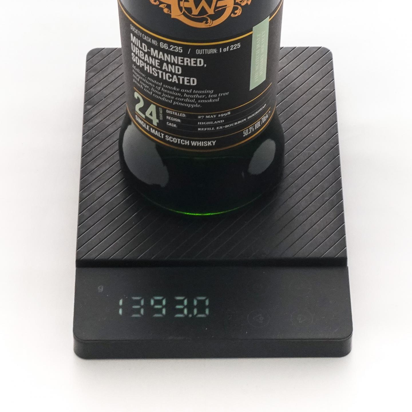 SMWS 66.235 阿德摩尔 24年 1998 单桶