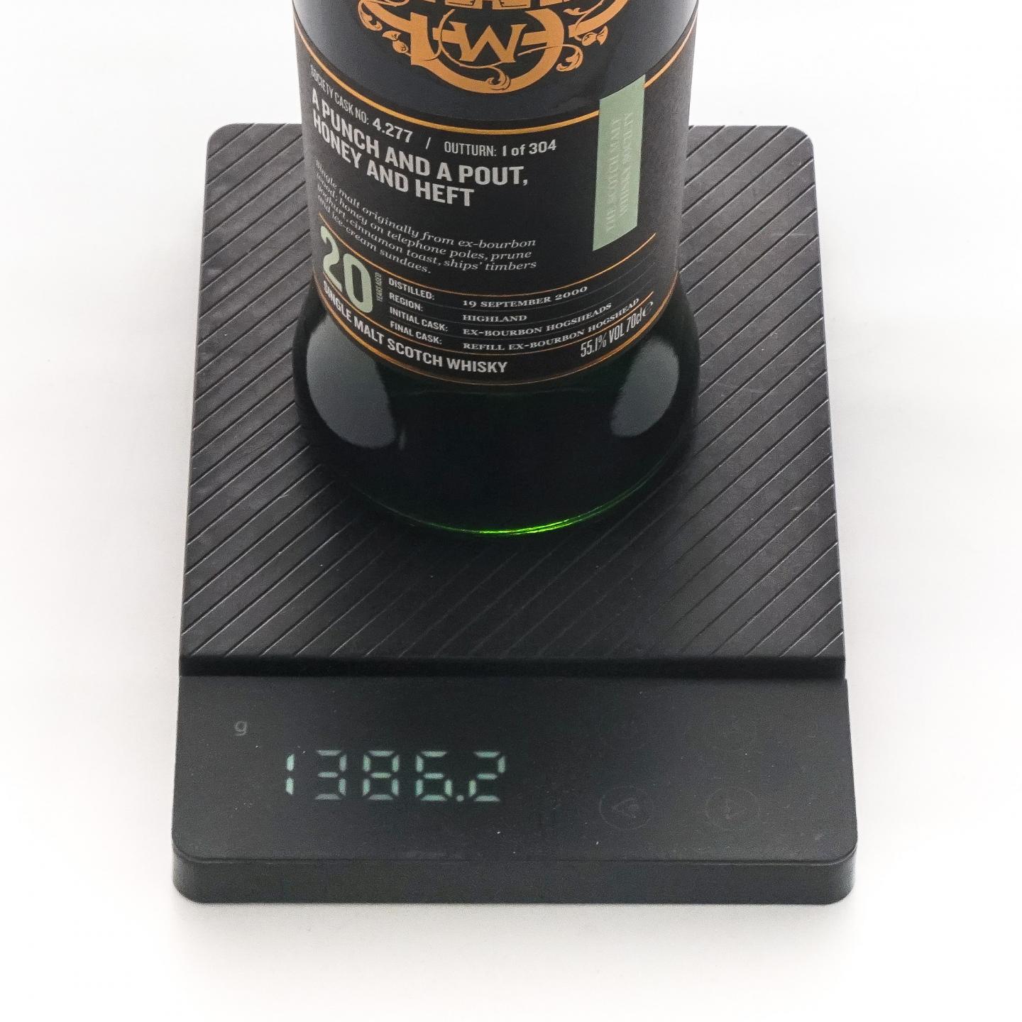 SMWS 4.277 高原骑士 20年 2000 单桶